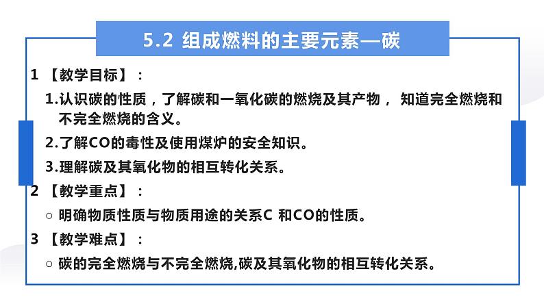 5.2 组成燃料的主要元素—碳（第二课时）课件—2021-2022学年九年级化学人教版上册02