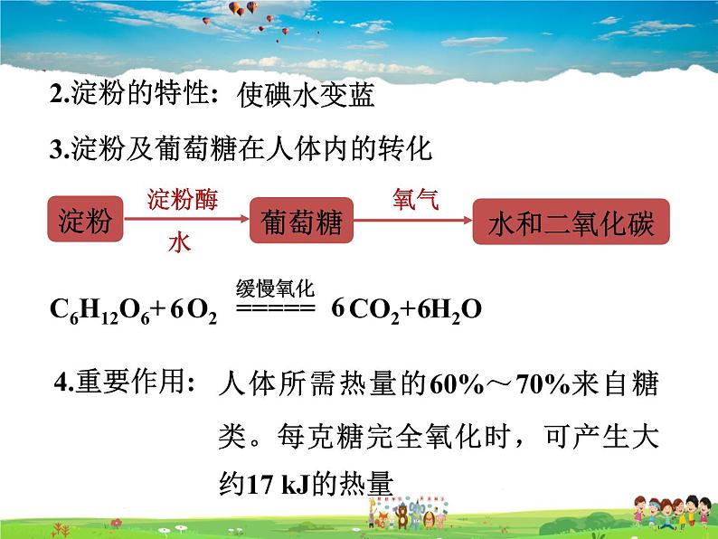 鲁教版化学九年级下册  10.1 食物中的有机物【课件】第7页