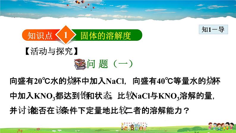 人教版化学九年级下册  9.2.2 溶解度【课件+素材】04