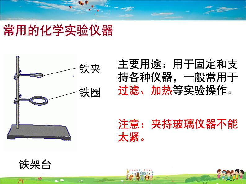 人教版化学九年级上册  1.3 走进化学实验室【课件】第7页