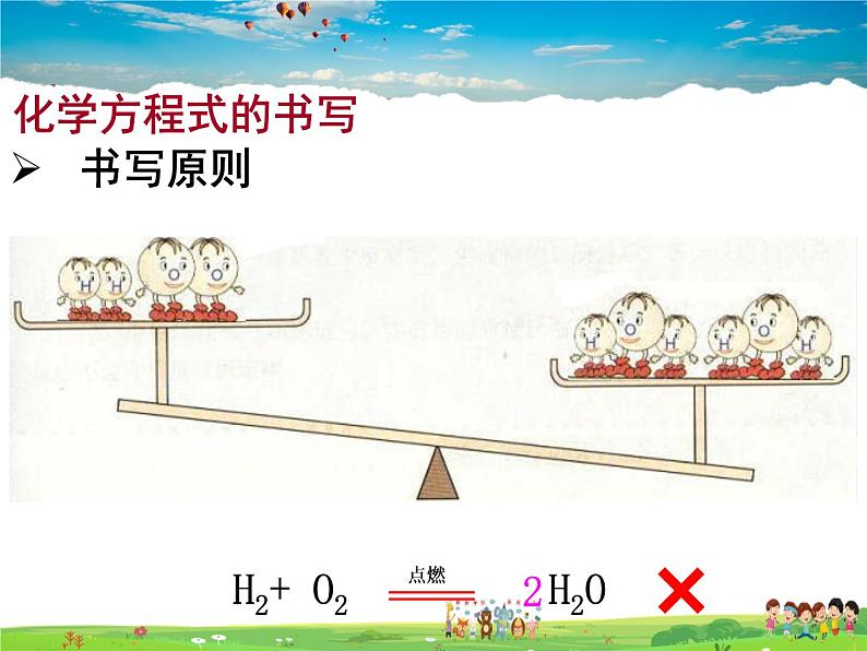 人教版化学九年级上册  5.2 如何正确书写化学方程式【课件】第4页