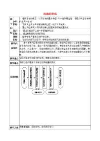 2021学年1 溶液的形成教案