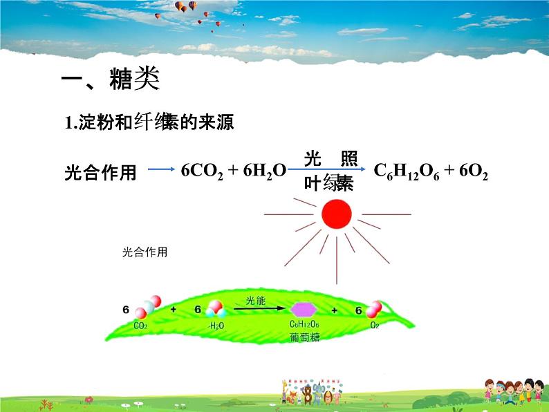 沪教版化学九年级下册  8.2糖类  油脂【课件】第5页