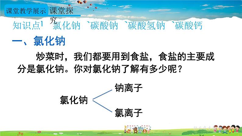 人教版化学九年级下册  第十一单元  课题1 生活中常见的盐  第1课时 常见的盐【课件+素材】07