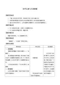 鲁教版 (五四制)九年级全册2 化学元素与人体健康教案及反思