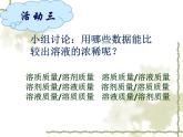 鲁教版（五四制）化学九年级全一册 1.2 《溶液组成的定量表示》-（课件）