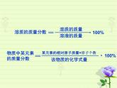 鲁教版（五四制）化学九年级全一册 1.2 《溶液组成的定量表示》-（课件）