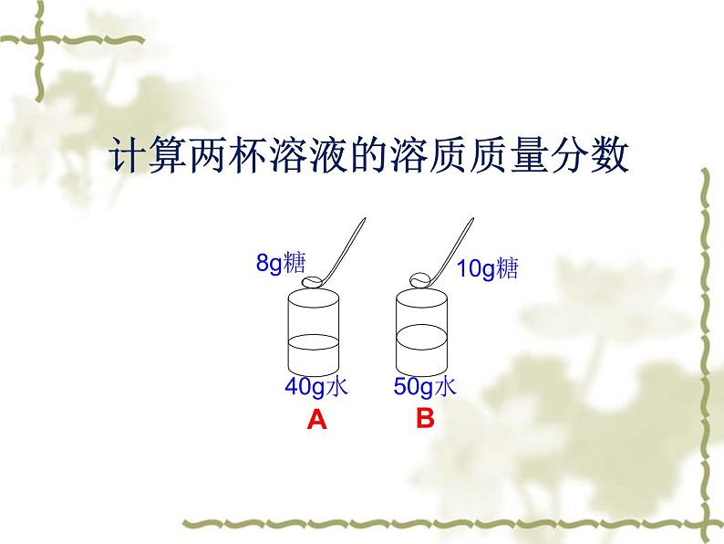 鲁教版（五四制）化学九年级全一册 1.2 《溶液组成的定量表示》-（课件）06