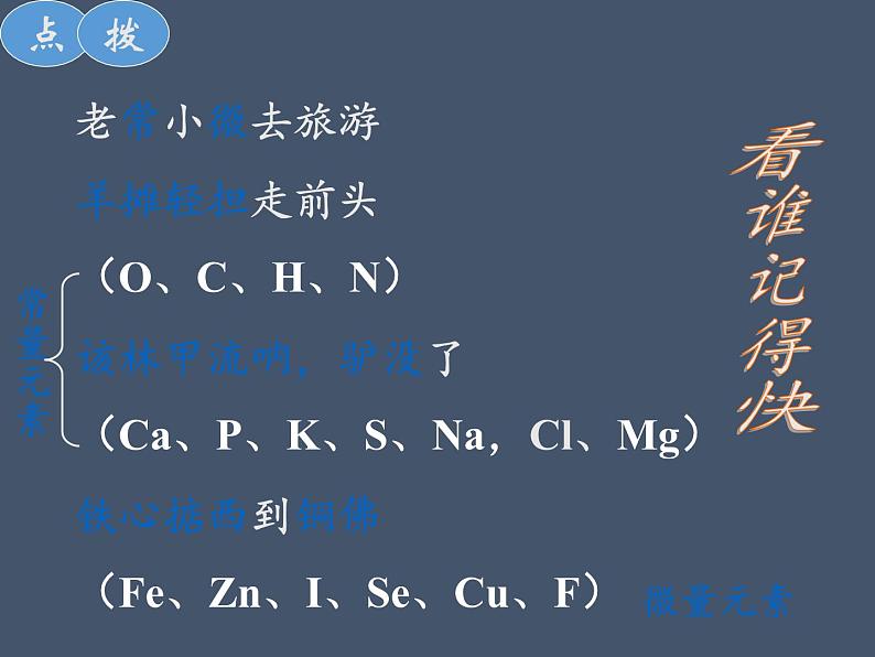 鲁教版（五四制）化学九年级全一册 5.2 化学元素与人体健康(2)（课件）第6页