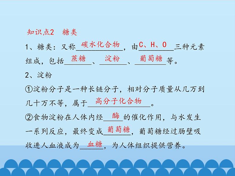 鲁教版（五四制）化学九年级全一册 5.食物中的有机物_1（课件）第4页