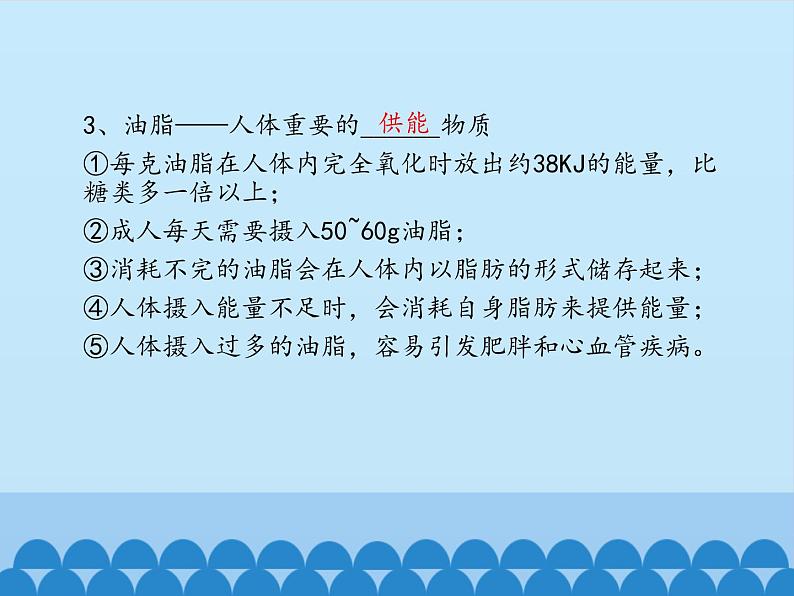 鲁教版（五四制）化学九年级全一册 5.食物中的有机物_1（课件）第7页