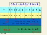 魯教版（五四制）化學(xué)九年級(jí)全一冊(cè) 5.2 化學(xué)元素與人體健康（課件）