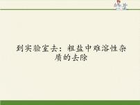 2020-2021学年第三单元 海水中的化学到实验室去：粗盐中难溶性杂质的去除图片ppt课件