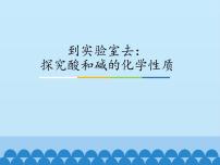 初中化学鲁教版 (五四制)九年级全册到实验室去：探究酸和碱的化学性质教课内容课件ppt