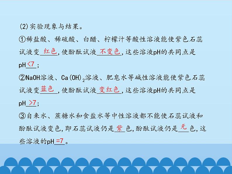 鲁教版（五四制）化学九年级全一册 第二单元 到实验室去：探究酸和碱的化学性质_1（课件）06