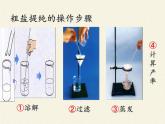 鲁教版（五四制）化学九年级全一册 第三单元  到实验室去：粗盐中难溶性杂质的去除(1)（课件）