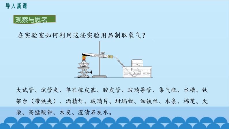 人教版（五四制）八年级全一册化学 第二单元 实验活动1 氧气的实验室制取与性质 (2)（课件）02