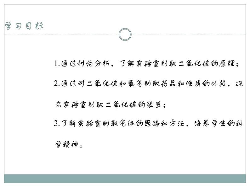 人教版（五四制）八年级全一册化学 第六单元 课题2 二氧化碳制取的研究(3)（课件）02