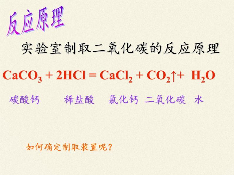 人教版（五四制）八年级全一册化学 第六单元 课题2 二氧化碳制取的研究（课件）06