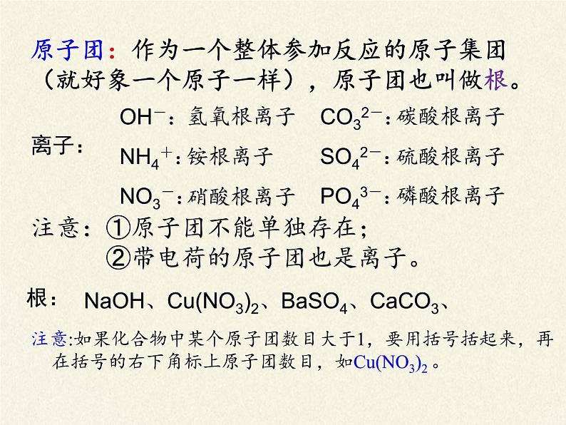 人教版（五四制）八年级全一册化学 第四单元 课题4 化学式与化合价(8)（课件）第6页