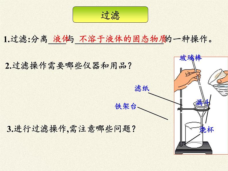 人教版（五四制）八年级全一册化学 第四单元 课题2 水的净化(6)（课件）第8页