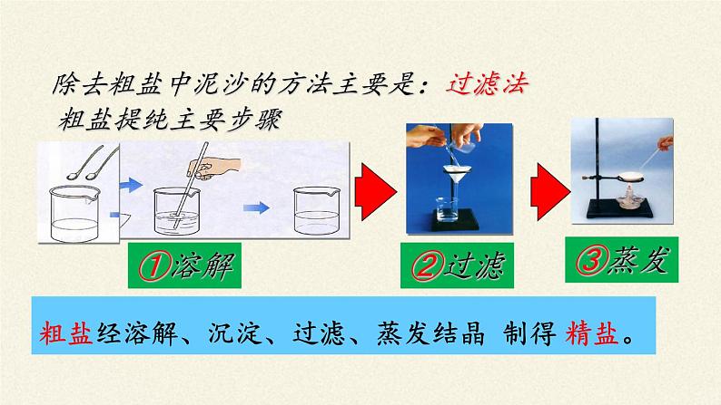 人教版（五四制）九年级全一册化学 第四单元 课题1  生活中常见的盐（课件）第7页