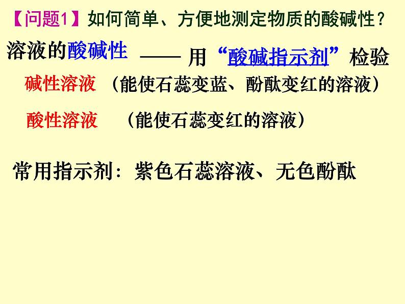 人教版（五四制）九年级全一册化学 实验活动4 溶液酸碱性的检验（课件）第2页