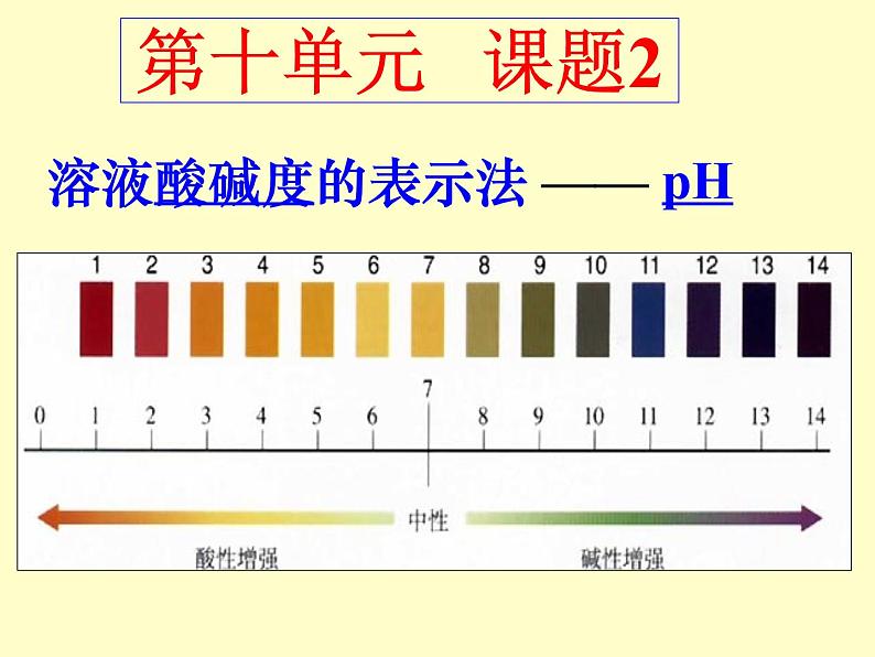 人教版（五四制）九年级全一册化学 实验活动4 溶液酸碱性的检验（课件）第8页