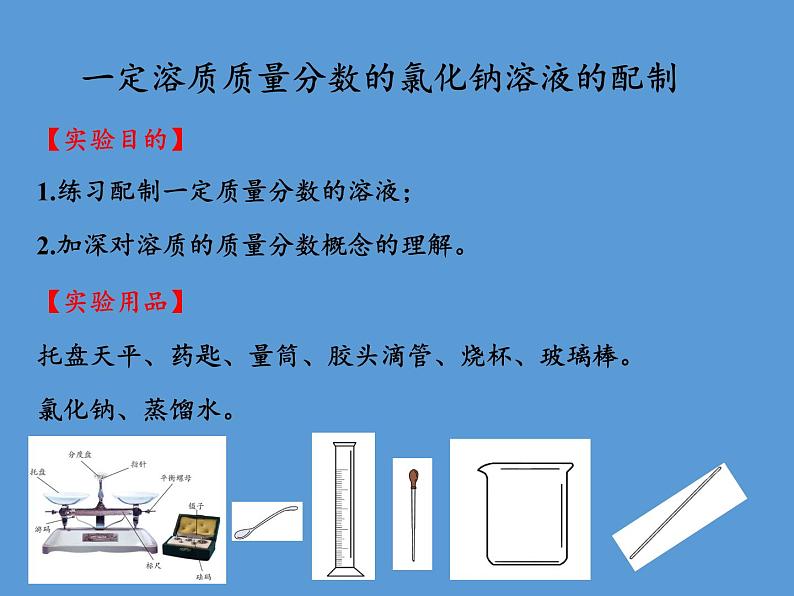 人教版（五四制）九年级全一册化学 实验活动2 一定溶质质量分数的氯化钠溶液的配制(3)（课件）02