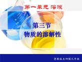 鲁教版（五四制）化学九年级全一册 1.3 物质的溶解性 .pptx（课件）