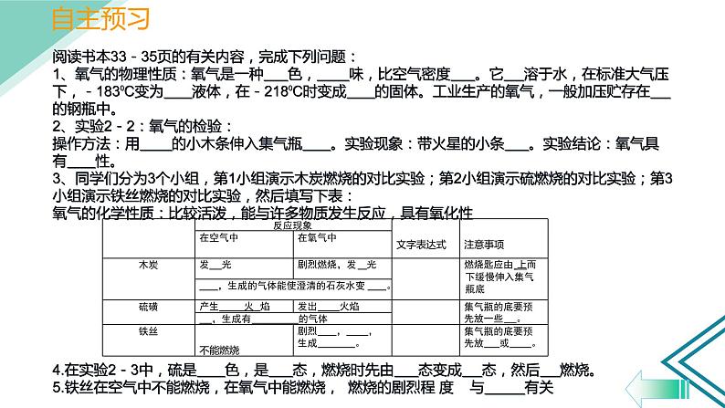 人教版（五四制）八年级全一册化学 第二单元 课题2 氧　气（课件）04