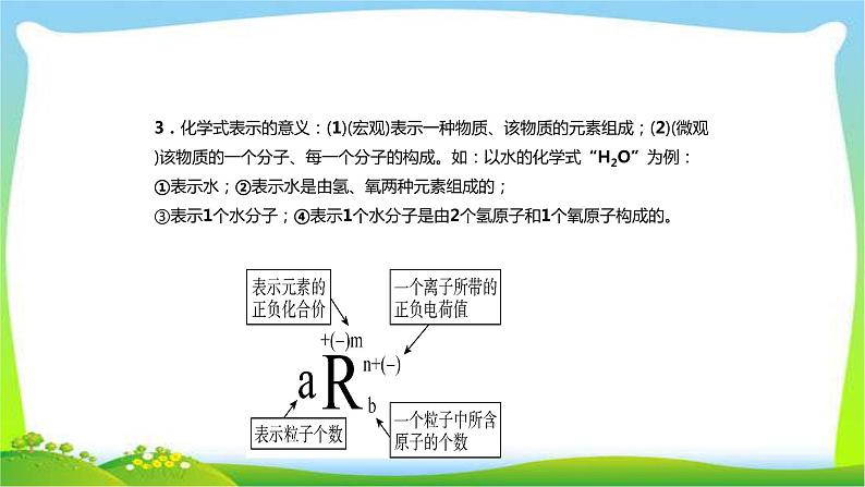 中考化学总复习11节化合价化学式化学方程式化学反应基本类型和物质的变化与性质催化剂课件PPT第6页