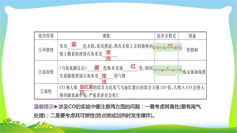 中考化学总复习第3节碳的单质与一氧化碳及二氧化碳的制取课件PPT第4页