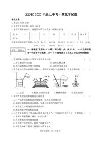 黑龙江省齐齐哈尔市龙沙区2020届九年级一模考试化学试题（可编辑pdf版)