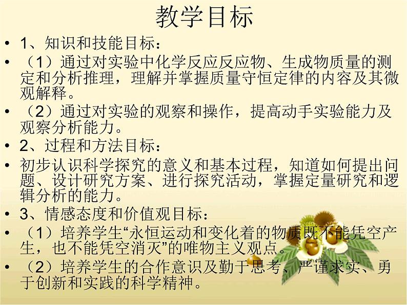 化学反应中的质量守恒课件PPT第3页