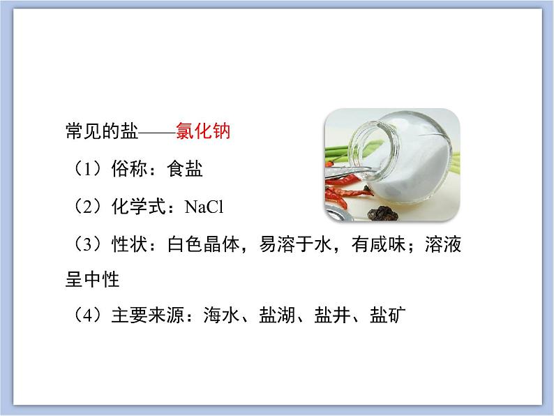 《盐、化学肥料》第一课时教学课件07