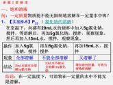 人教版初中化学九下《第九单元 课题2 溶解度》课件PPT