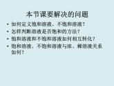 人教版初中化学九下《第九单元 课题2 溶解度》课件PPT