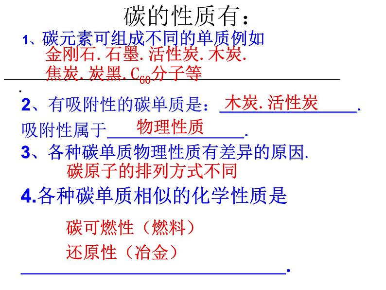 人教五四制初中化学八年级全册《第六单元 碳和碳的氧化物》课件PPT06