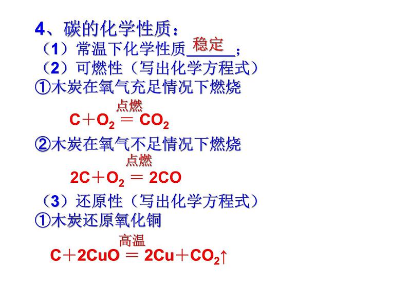 人教五四制初中化学八年级全册《第六单元 碳和碳的氧化物》课件PPT07