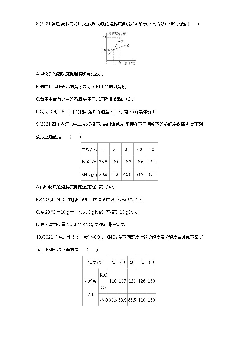 第九单元　课题2第2课时练习-2022学年化学九年级下册人教版（Word含解析）03