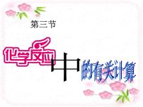 初中化学鲁教版 (五四制)八年级全册第三节 化学反应中的有关计算课堂教学ppt课件