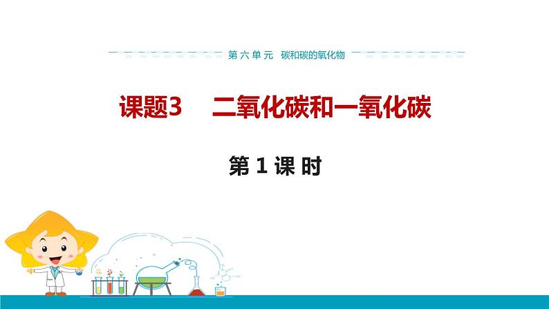 6.3 二氧化碳和一氧化碳（1）课件PPT第1页