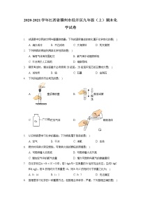 2020-2021学年江西省赣州市经开区九年级（上）期末化学试卷