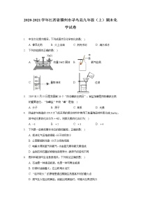 2020-2021学年江西省赣州市寻乌县九年级（上）期末化学试卷