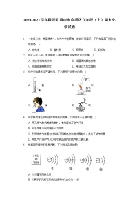 2020-2021学年陕西省渭南市临渭区九年级（上）期末化学试卷