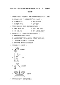 2020-2021学年湖南省怀化市鹤城区九年级（上）期末化学试卷