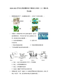 2020-2021学年江西省赣州市宁都县九年级（上）期末化学试卷