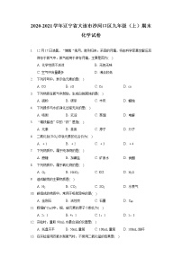 2020-2021学年辽宁省大连市沙河口区九年级（上）期末化学试卷