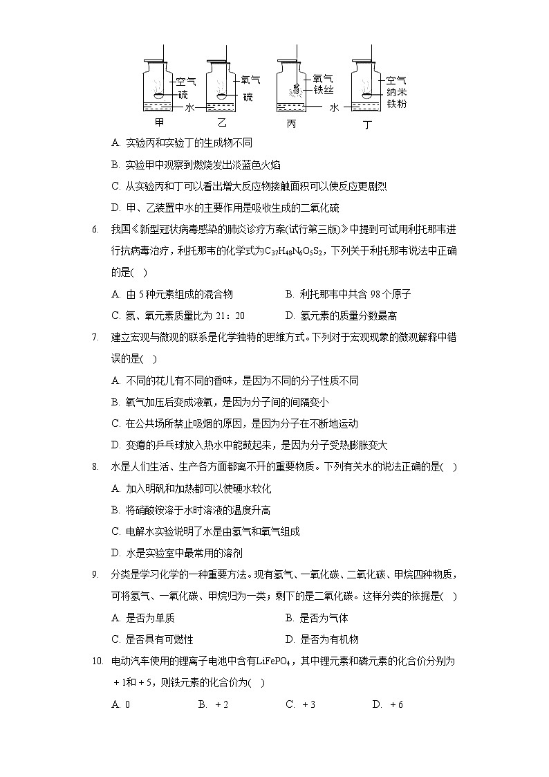 2020-2021学年宁夏石嘴山市平罗县九年级（上）期末化学试卷02